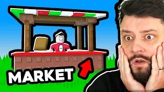 I Built a ROBLOX BUSINESS and Made MAX PROFIT in Roblox My Market