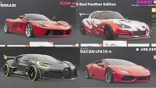 The Crew 2 ALL CAR LIST 2021| ALL VEHICLES ( cars, bikes, boats and planes )