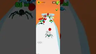 Insect Run - Spider Evolution Level 5 walkthrough