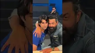 Bobby Deol's son Aryaman is cultured #shortvideo