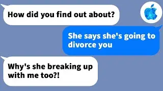 【Apple】My husband who only earns 8000 euros a year tells all his relatives he's divorcing me, when…