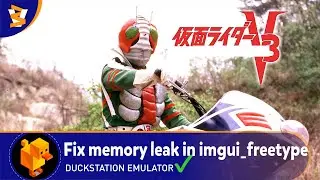 Duckstation 0.1-9252 - Kamen Rider V3 (Vulkan/Reshade)