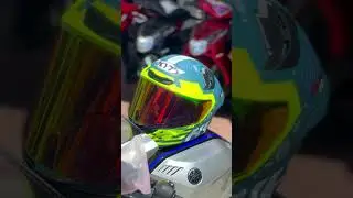 KYT FULL FACE HELMET TT COURSE FUSELAGE MATTE YELLOW🔥 ✅FREE BAG HELMET x 1 ✅FREE STICKER x 1