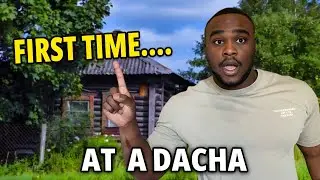 My First Time at a Russian Dacha | Culture Shock & Real Reactions!
