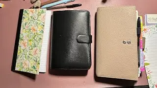 Standard TN & Composition Notebook Cut w/ Personal Filofax Rings Flip