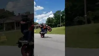 KTM 790 DUKE WHEELIES!! #ktmduke790 #streetbike #ktm #wheelie