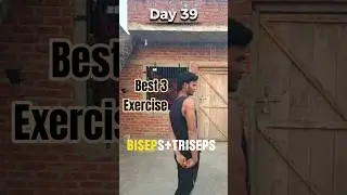 Aaj ham train karenga biseps+Triseps💪 challenge 100 Day 39📈 #gymvideo #challengevideo #desigym #gym.