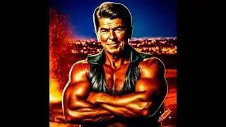 Ronald Reagan 80s Action Movie