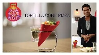 #PartyTohBantiHai Tortilla Cone Pizza