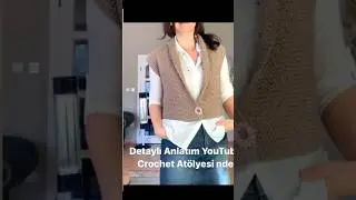 Şal Yaka Haraşo Yelek (&Ccedil;ok Kolay)