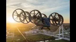 Uber air taxi partner unveils its Bell Nexus flying car / CES 2019