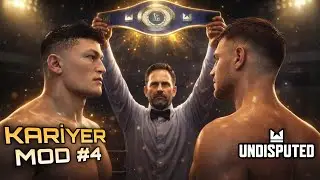JR AYIBOĞAN İLK KEMER MAÇI ! | UNDISPUTED Kariyer Mod #4