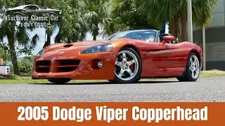 1 of 300 Copperheads built. 500 Horsepower V10. Low mileage, super clean Mopar! For Sale!!