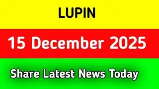 Lupin share news today || Lupin share latest news today || Lupin share news