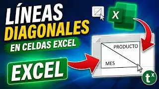 Insertar L&Iacute;NEAS DIAGONALES en celdas ✏️
