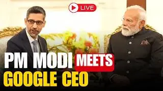 Big Tech Meet LIVE : PM Modi Meets Google CEO Sundar Pichai | AI Impact Summit 2026