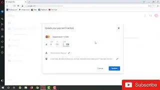 How to Remove google Console Payment Method