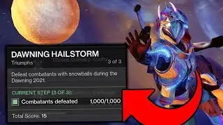 How to Speedrun 1,000 Snowball Kills! (Dawning Hailstorm Guide)