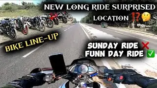 Today Sunday Ride Vlogg / Funny Troll 😂🤣 || New Long ride Surprise?? location 🤔⁉️