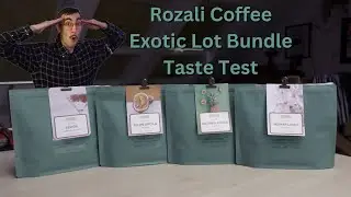 Wir Probieren SELTENE und EXOTISCHE Kaffees!