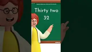 #shorts #youtubeshorts #youtubekids #ytshorts #yt #numberforkids #numbersname #kidslearning #31to40