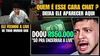 LOUD BAK REAGINDO - Ele Pagou R$50.000 Para Streamers de Free Fire Fecharem a Live