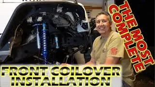 The MOST COMPLETE Evo Front Bolt-on Coilover and King bump stop Installation video