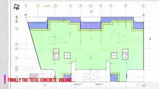 PT Slab Concrete Quantity Take-off Using PlanSwift!!!
