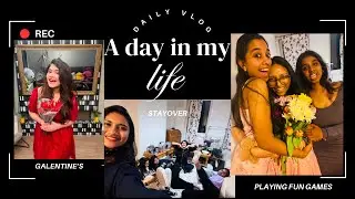 Girl's Night In: Galentine's Party, Sleepover & Fun Games ! (PART-1)