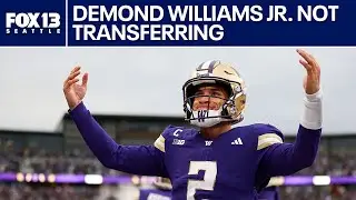 Demond Williams Jr. announces return to UW