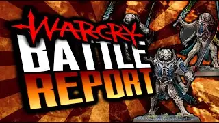WARCRY Battle Report! Ossiarch Bonereapers vs Untamed Beasts - Theyve a bone to pick with each other