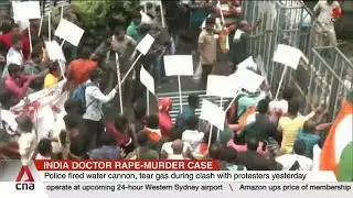 India rape-murder case: BJP calls for 12-hour shutdown in West Bengal amid violent street clashes
