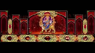 Led Screen Design 47 | Durga Maa Mapping Design Content | Led Wall Background Effect Led Wall Loops