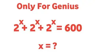 A Very Interesting Exponential Algebra Problem | Germany Math Olympiad |