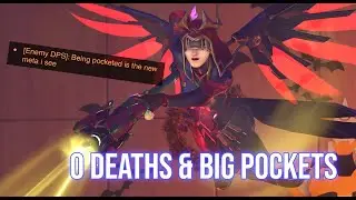Enemy Hates My Pockets ✦ Overwatch Competitive ✦ Diamond Mercy Gameplay