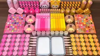 Glossy-Slime-Mixing-Pink-vs-Gold-Capybara