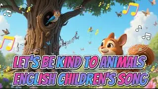 LET'S BE KIND TO ANIMALS - ENGLISH CHILDREN'S SONG