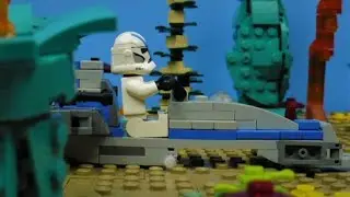Capture Wat Tambor Part 2 Star Wars 501st Lego stop motion