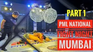 PRO MMA LEAGUE NATIONALS CHAMPIONSHIP 🏆 || MUMBAI FIGHT NIGHT|| 