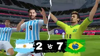 Prime Messi Vs Prime Neymar!! Brazil 2014 Vs Argentina 2014 | Football League 2026