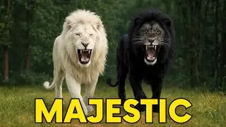 The 7 RAREST lions on earth (you will never see these in a zoo)