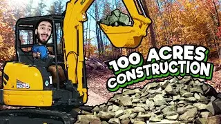 Construction Project on My 100 ACRES! (Incredible View!!)