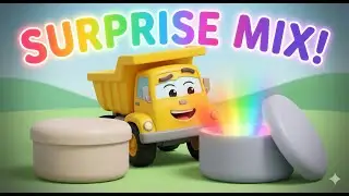 Guess the Color Mix! Surprise Learning Game for Preschoolers