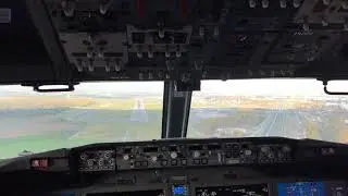 Boeing 737 MAX 8  Jump Seat - Flaps 40 !!