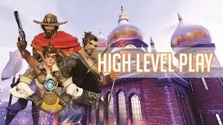 Overwatch - Kabaji High Level Play Competitive With and Againts OWL Pros Player