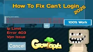 How To Fix Login Issue | Growtopia Method 2025