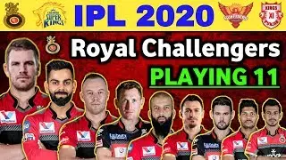 IPL 2020 Royal Challengers Bangalore Final Playing 11 | RCB Playing 11 | RCB Players List 2020