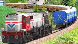 WDM3D UNABLE TO CLIMB WDM3D BANKER ATTACH | BUMPY RAILROAD | Train Simulator | Railwork | NTG GAMING