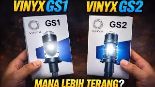 Review LED mini projector H4 Vinyx GS1 VS Vinyx GS2