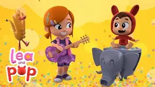 Lea and Pop are happy and they know it | Happy Nursery Rhymes for Kids